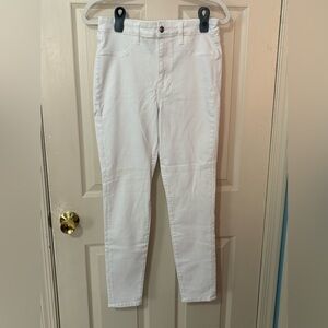 NWT American Eagle Outfitters White Super Hi-Rise Jegging style Skinny Jeans